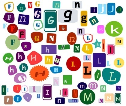 alfabeto vettoriali gratis