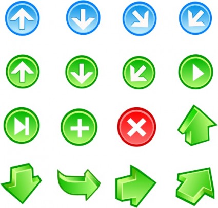 vettoriali gratis icone freccia