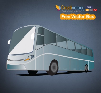 vektor gratis bus