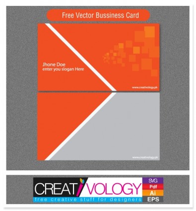 tarjeta de negocios vector libre