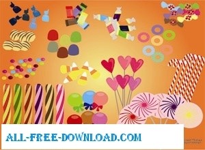 Free vector doces
