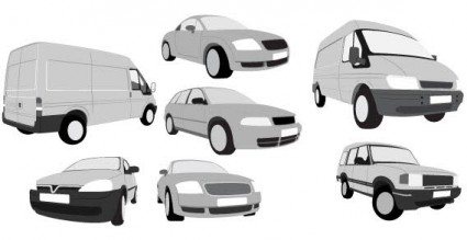 Kostenlose Vector Cars und vans