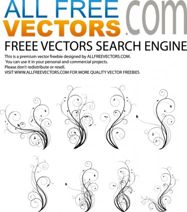 Free vector floresce