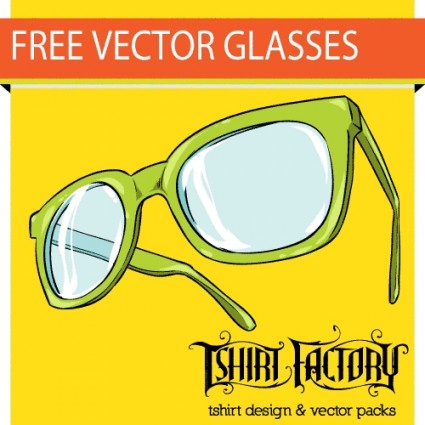 無料のベクターの眼鏡
