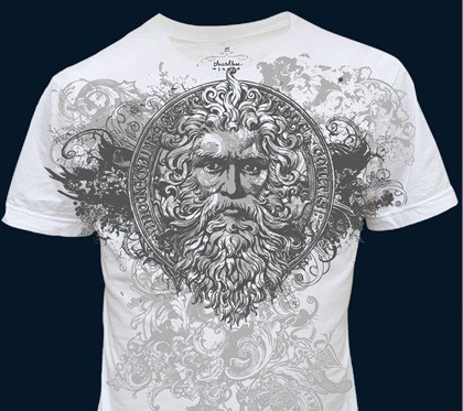Free Vector Grunge T Shirt Design