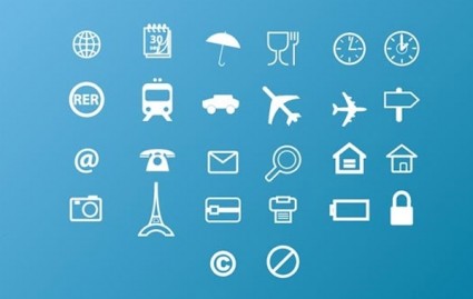 Kostenlose Vector Icons pack