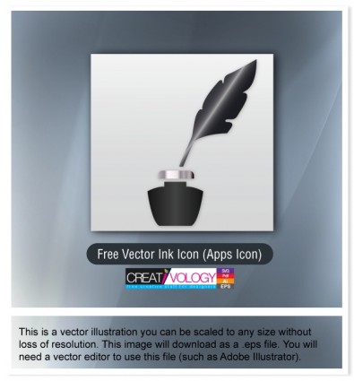 vector libre tinta icono aplicaciones icono