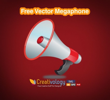 megáfono vector libre