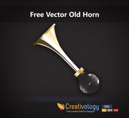 Free Vector Old Horn