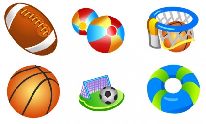 Kostenlose Vektor-Sport-icons