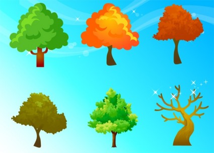免費向量樹木