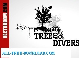 vector gratis de árboles