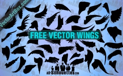 sayap vektor gratis