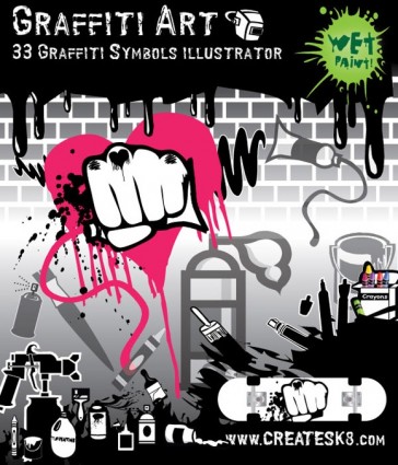 otro arte y graffiti vectores gratis