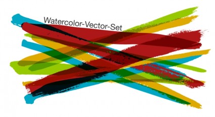Free Watercolor Vector Set