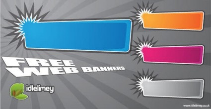 Free Web Banners Vector