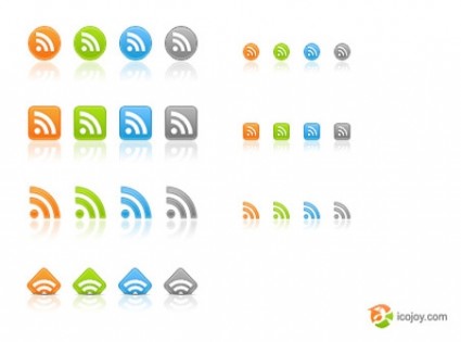Free Web Rss Icons Icons Pack