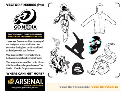 Freebies vector pack
