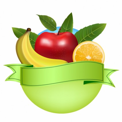 banner de fruta fresca