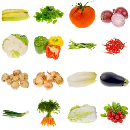 新鲜的蔬菜和清晰图片