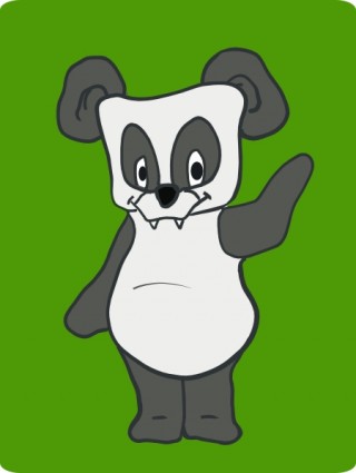 panda amistoso clip art