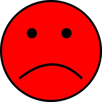 Frowny Face Clip Art