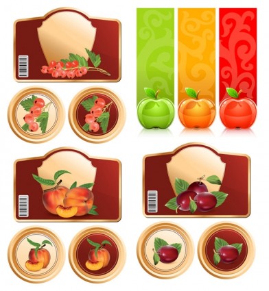 trái cây và đồ họa vector