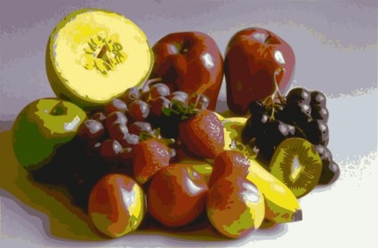 clip art de fruta colección