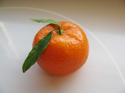 mandarino frutto sano