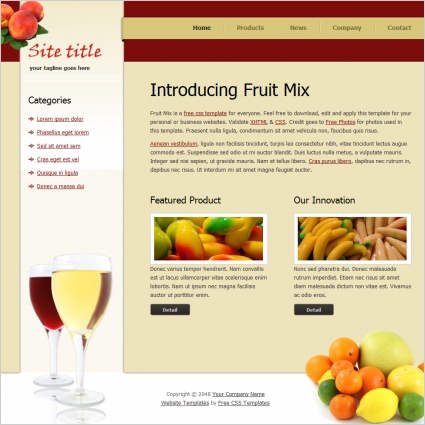 mix de frutas
