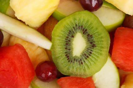 sfondo di insalata di frutta