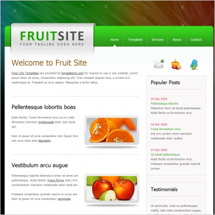 Obst-Website