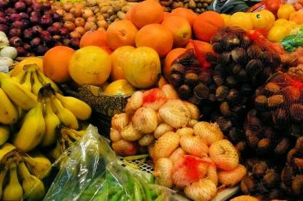 negozio mercato frutta