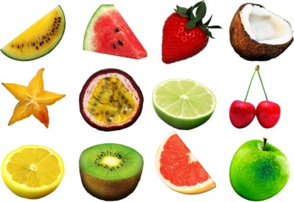 fruitsalad 停靠图标图标包