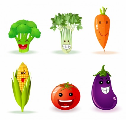 śmieszne warzywa