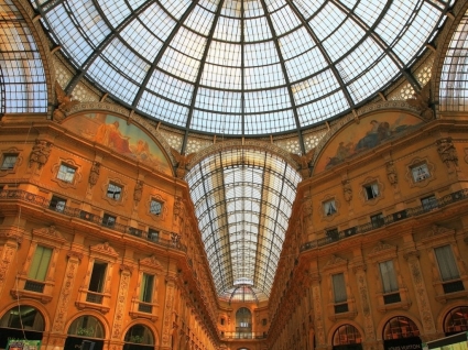 Galleria vittorio emanuele ii fond d'écran Italie monde