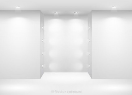 Galerie show background vector