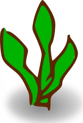 símbolos del mapa del juego planta clip art