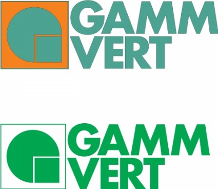 logotipos de Gamm vert