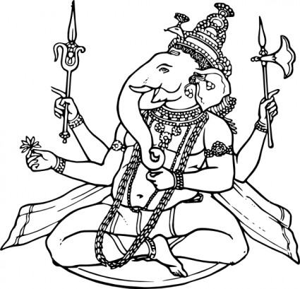 Ganesh clip-art