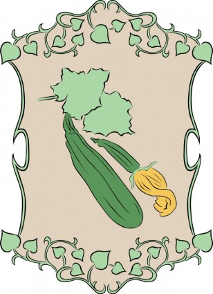 Taman tanda zucchini