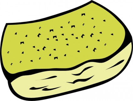 Knoblauch-Toast-ClipArt-Grafik