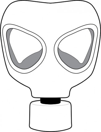 máscara de gas clip art
