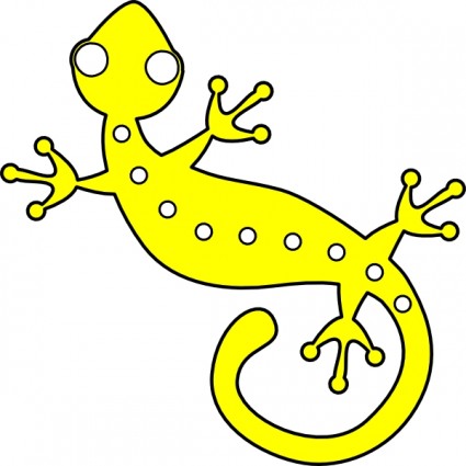 clip art de Gecko