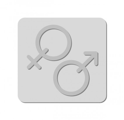 tanda jenis kelamin simbol clip art