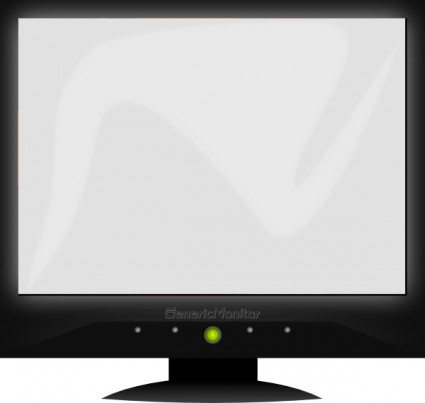 generik monitor clip art