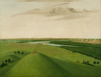 喬治 · 卡特林油畫布面油畫