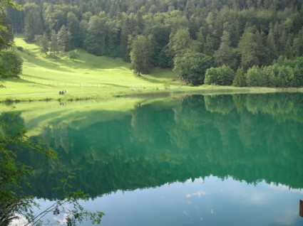 Lago di alatsee Baviera Germania
