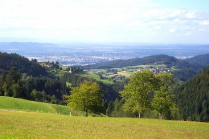 Germany Landscape Freiburg
