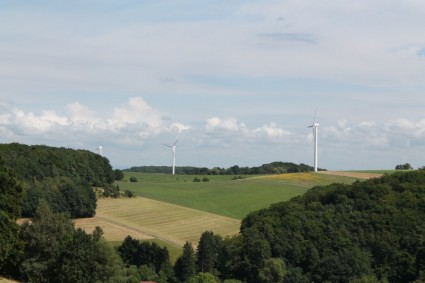 السماء المناظر الطبيعية في ألمانيا